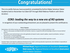 dupont-reverse-osmosis-certificate